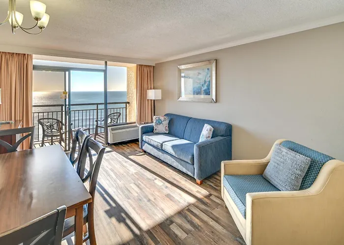 Myrtle Beach Resort Rental Private Beach Access!
